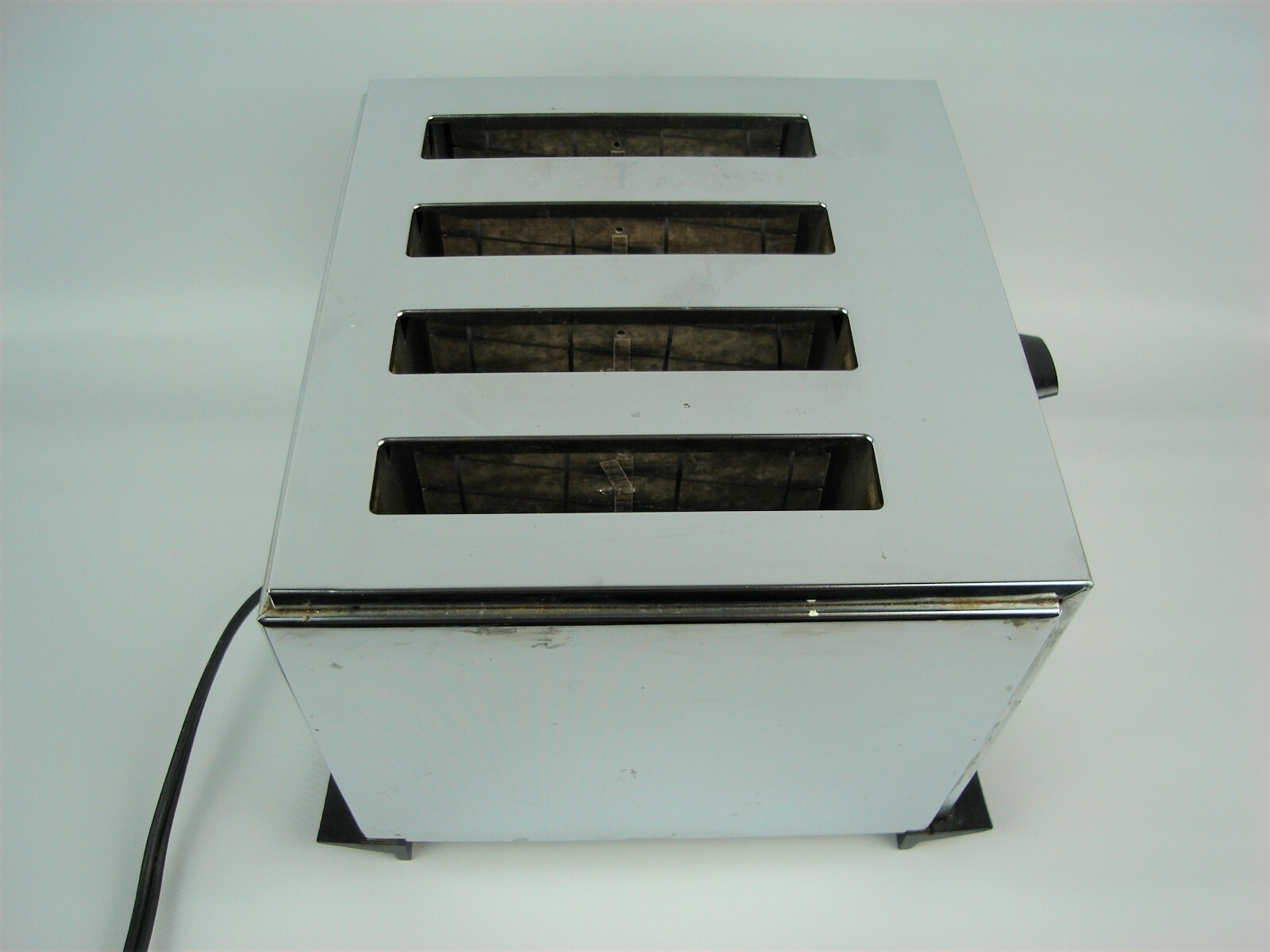 Vintage Toastmaster Pastry Toaster D127P Chrome 4 Slice 1500 Watt