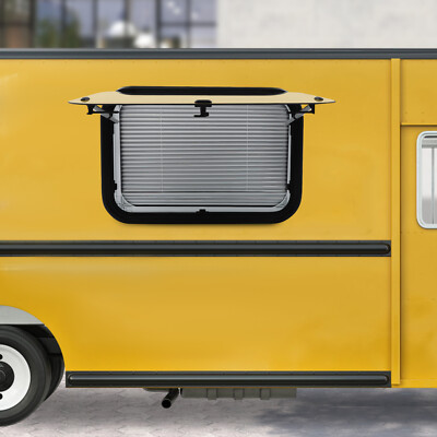 RV Push Out Window Exit Window Trailers Vans Trucks Venting Window Rectangular
