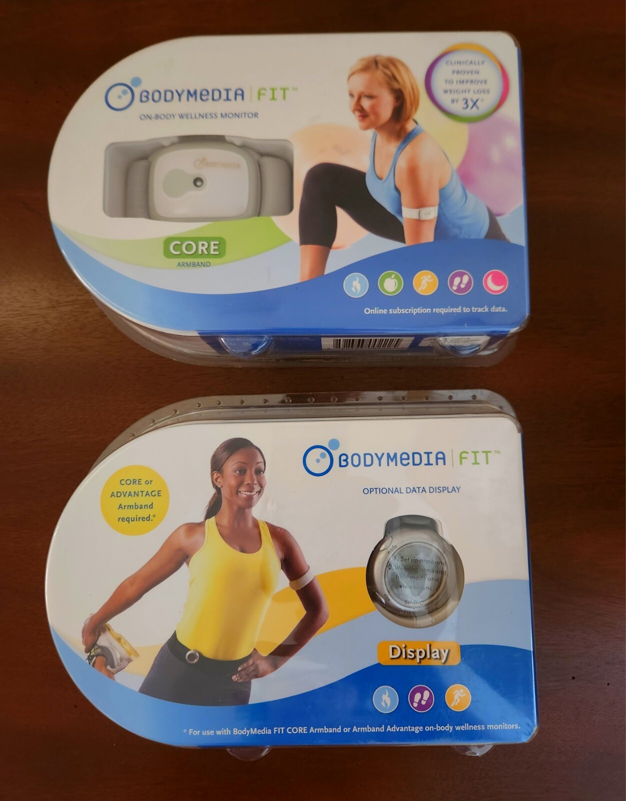 Bodymedia Fit Weight Management Display + Body Media Fit Core Armband