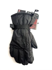 NEW Swiss Tech Black Premium Ski Gloves Men Size L-XL