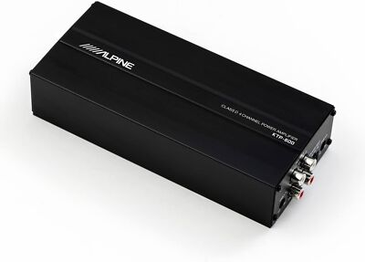 ALPINE 4-Kanal Kompakt Digital Endstufe KTP-600 90W×4ch