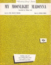 MY MOONLIGHT MADONNA SHEET MUSIC SirH70