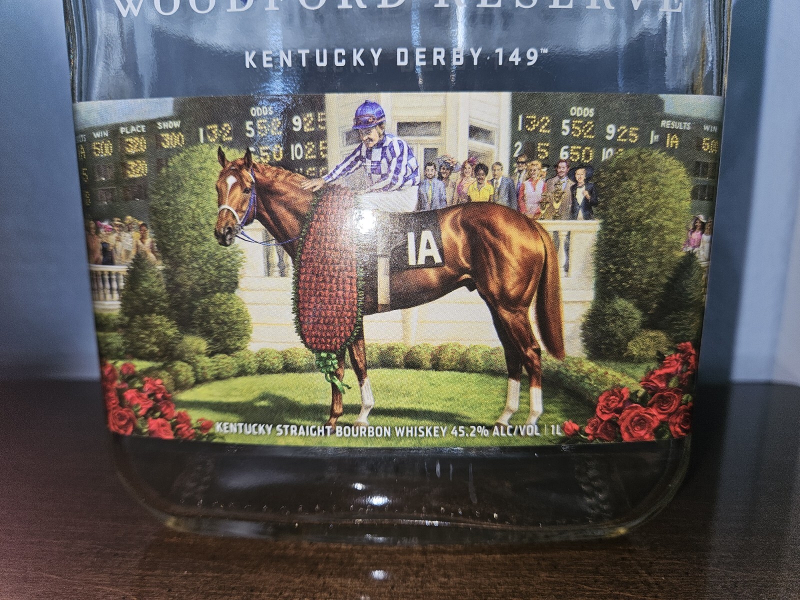 WOODFORD RESERVE 2023 KENTUCKY DERBY 149 EMPTY BOTTLE SECRETARIAT 50th