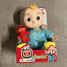 Cocomelon Musical Bedtime JJ Doll with Plush Tummy and Roto Head