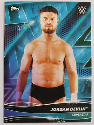 Jordan Devlin #62 - Topps WWE Superstars 2021 Trading Card Superstar Roster Base