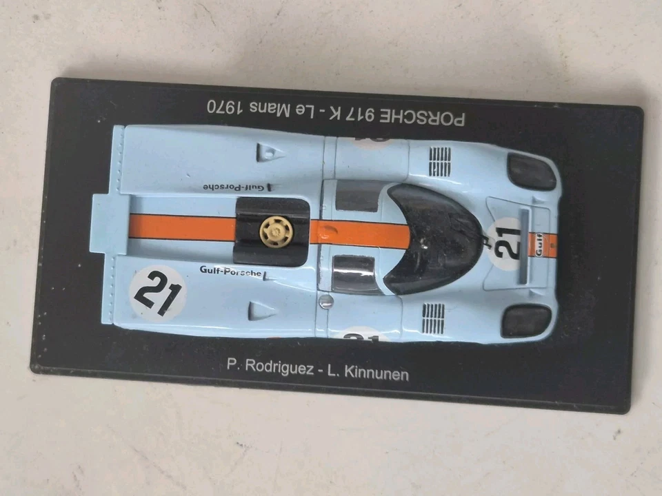 Porsche 917K Gulf #21 Len Mans 1970 Spark 1/43 Replica Rodriguez / Kinnunen - Image 3 of 4