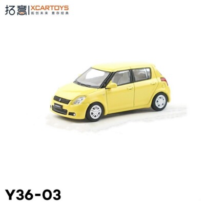 SUZUKI SWIFT 展示　ミニカー　未開封8台フルコンプセット　非売品 XCARTOYS 1/64 Scale Suzuki Swift Gen.1 Yellow Diecast Car Model