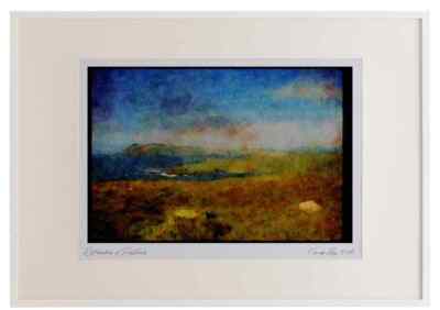 Irland Smaragdinsel 017022 Dingle Halbinsel Aquarell Bilderrahmen