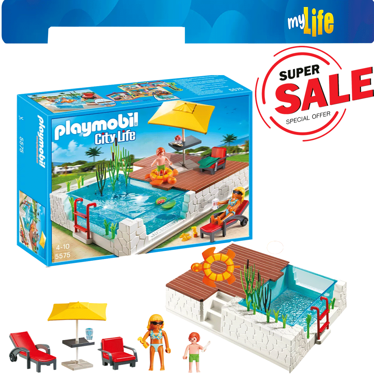 Summer Villa Gioca Con Playmobil Playmobil My Life 5575