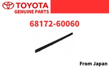 Toyota Genuine URJ200 Weatherstrip, Front door glass, Inner LH 68172-60060 OEM