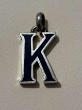 *RARE* 1975 GUCCI Sterling Silver Blue Enamel...