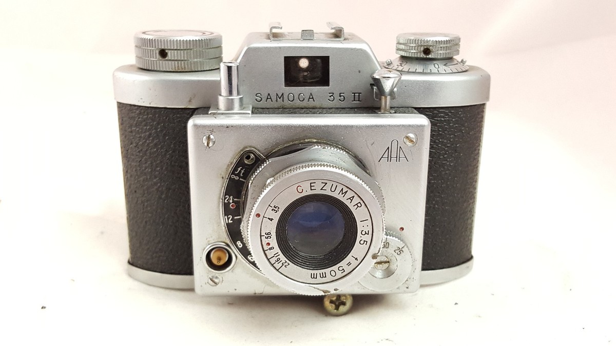 Extremely Rare Samoca 35 II Camera w C.Ezumar 50mm F3.5 Lens