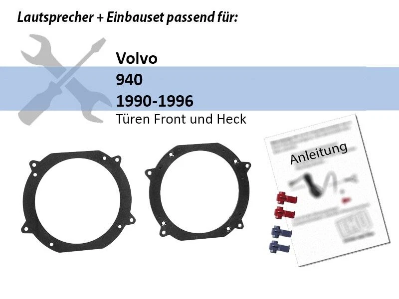 JBL Lautsprecher Stage3 527F 2x200W 130 mm Koax für Volvo 940 1990-1996 - Bild 2 von 4