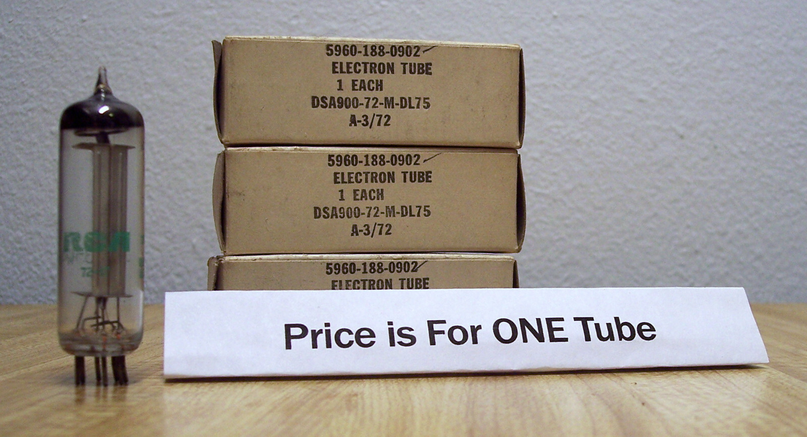 JAN RCA 35W4 Rectifier Tube All American 5 Radio Tube NOS Quantity ...
