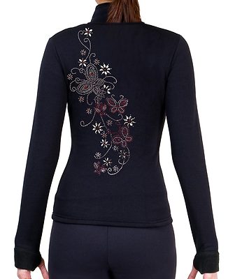 Eiskunstlauf Polartec Fleecejacke mit Strass JR30B