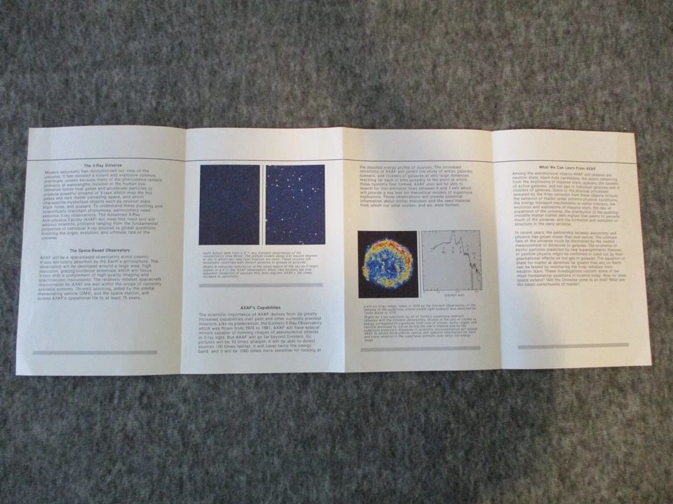 NASA MSFC TRW AXAF PRESENTACIONES + PARCHE + CALCOMANÍA + PINES DEL ESCRITORIO DEL GERENTE DE PROYECTOS Foto 4 de 4