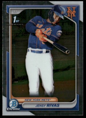 2024 Bowman Chrome Prospects Jensy Rivas #BCP-251 GS1-4