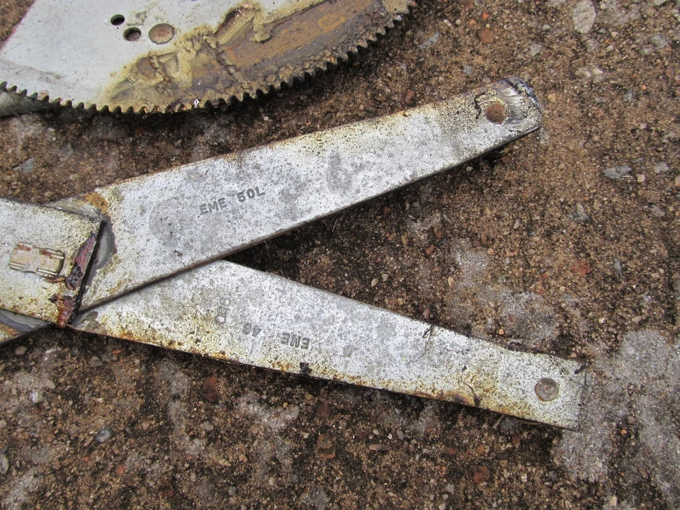 Dodge Plymouth Chrysler 1969-71 de dos puertas carrocería c regulador de ventana lado del conductor derecho Foto 3 de 4