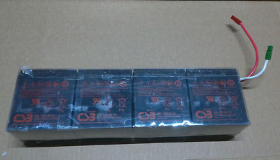 Lot 4 Battery CSB HR1221WF2 - 12 V 21W/Cell/1.67V/15 Min