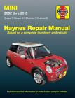 <!--F#f_0-->Mini Cooper, Cooper S, Clubman & Clubman S 2002-2013 Workshop Repair Manual<!--F/-->