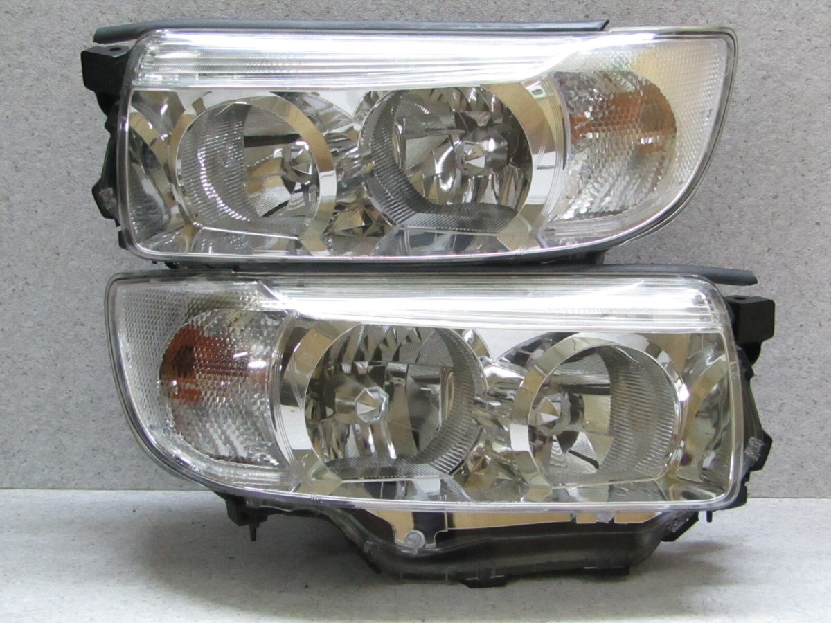 2003-2007 Subaru Forester SG5 Kouki Chrome Headlight Assembly Set