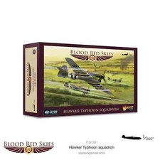 Blood Red Skies: Hawker Typhoon Squadron - Bolt Action Warlord Games Miniatures