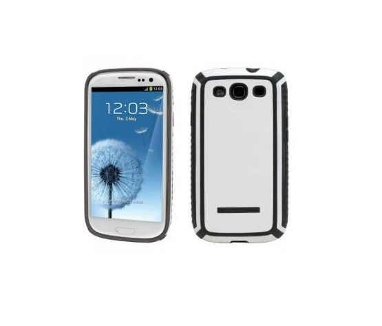 Оригинальный корпус перчатка тактический чехол белый серый для Samsung Galaxy S3 S 3 III SIII - Изображение 2 из 2