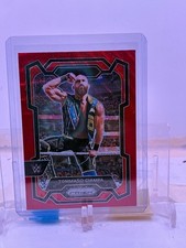 2024 Panini Prizm WWE Ruby Red Wave Prizm #125 Tommaso Ciampa