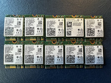 LOT OF 10 PIECES INTEL 8265NGW WIRELESS DUAL BAND BLUETOOTH CARDS