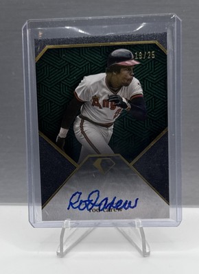2024 Topps Diamond Icons Rod Carew Auto /25 Angels Twins HOF