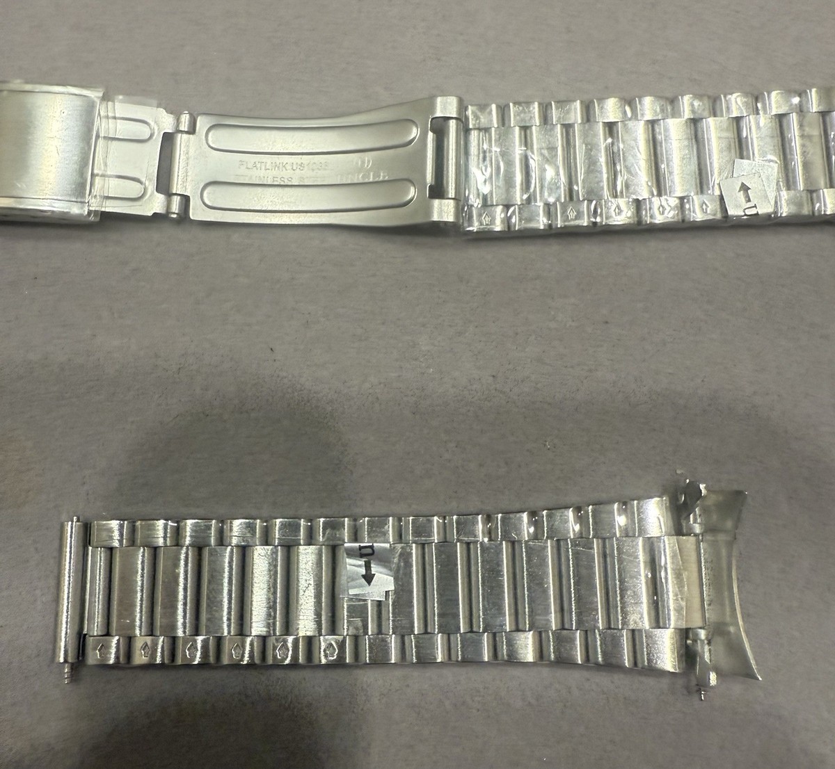 UNCLE STRAPS US1035 20mm Flat Link Bracelet For Omega Speedmaster