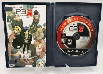 Shin Megami Tensei: Persona 3 FES - (PS2, 2008) *CIB* VGC* Black
