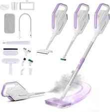 1300W Steam Mop & Handheld Steamer with 11 Accessories for All Surfaces