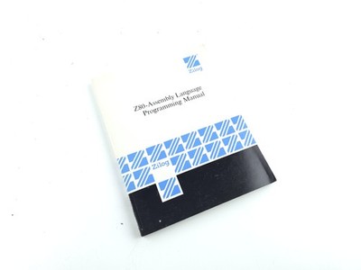 Zilog Z80-Assembly Language Programming Manual Vintage Retro Computer Book
