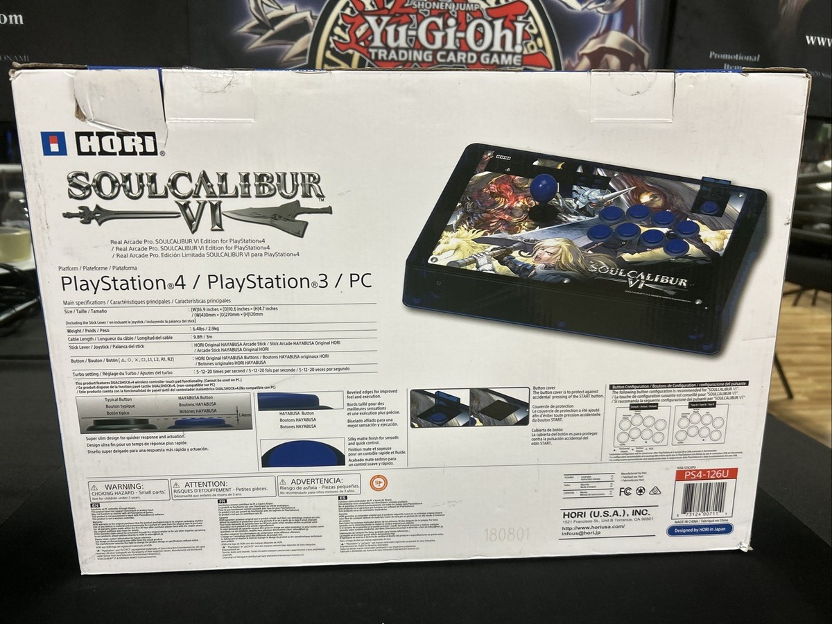 HORI Real Arcade Pro Soul Calibur VI Edition for PlayStation 4