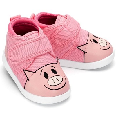 ikiki Mo Willems' Piggie Squeaky Toddler Shoes Pink