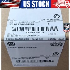 New Allen Bradley 5069-RTB6-SPRING Compact 5000 6 Spring RTB Sealed US Free Tax