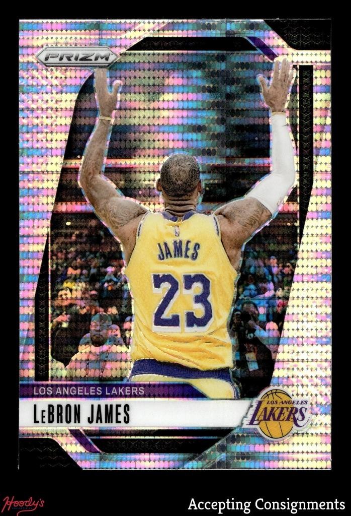 2024-25 Panini Prizm Prizms Pulsar #130 LeBron James LAKERS