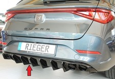 Rieger Heckeinsatz Diffusor passend für Cupra Leon ST Typ KL mit AHK 00088412