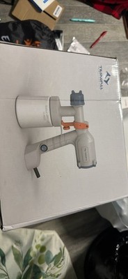 Wagner Handheld AC Paint Sprayer Spray Gun, Cup Fed, White/Gray