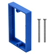 10 PCS 1/2 Inch Receptacle Electrical Outlet Box Extender Single Gang Blue