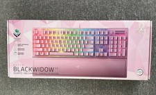 Razer Blackwidow V3 Quartz Mechanical Gaming Keyboard Green Switches (Pink) New