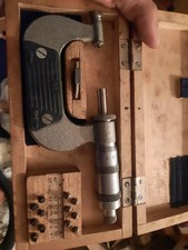 used screw thread micrometer 25-50mm full set with invoice