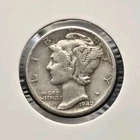 1942-D Mercury Dime 90% Silver US Mint Denver