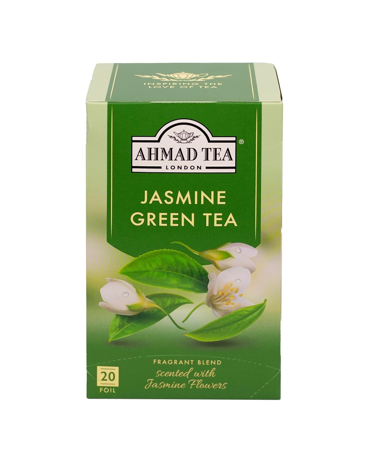 Jasmine Romance Green Tea, 20-count Boxes (pack Of 6)