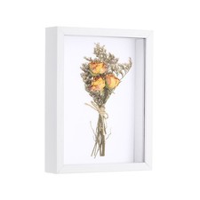 6x4 Inch Shadow Box Display Frame 3cm Deep Photo Shadow Box White