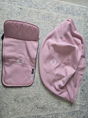 Bugaboo Buffalo Soft Pink ausziehbare Kapuze Sonnendach und Schürze 