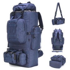 King'sGuard 100L Molle Rucksack Military Camping Hiking Backpack 80/100L