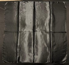 Wild Rag Scarf Cowboy Scarves Buckaroo Bandana Cowgirl Black Solid