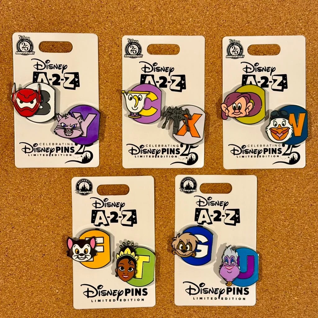 disney alphabet pins products for sale | eBay